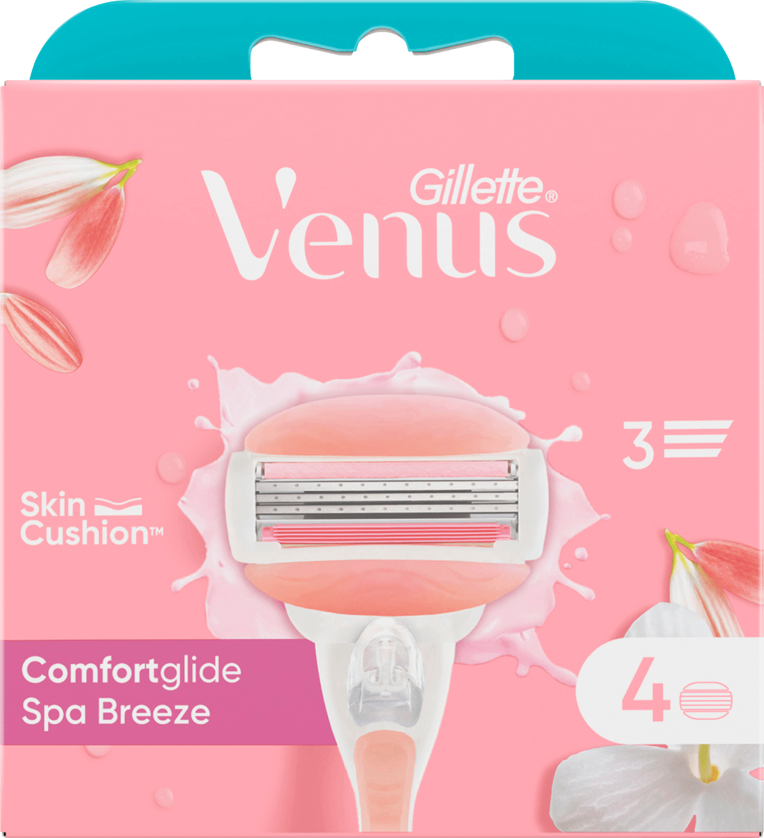 Rasierklingen, Comfortglide Spa Breeze, 4 St