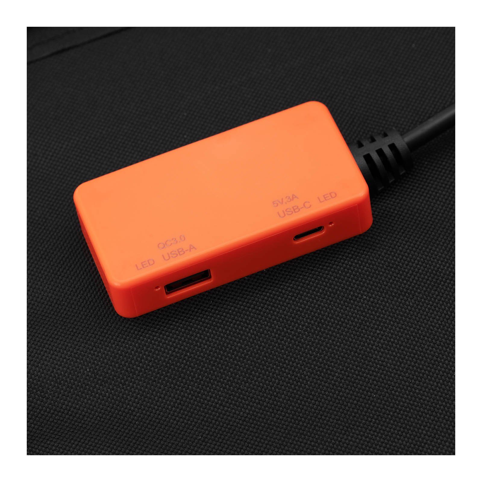 MSW Solarmodul Solartasche faltbar 100W 2 USB Solarpanel tragbar