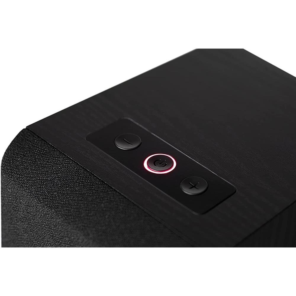 Edifier® M601DB 2.1 Lautsprechersystem (Bluetooth, 110 W, kabelloser Subwoofer, Digital- und Analogeingänge, Infrarot-Fernbedienung)