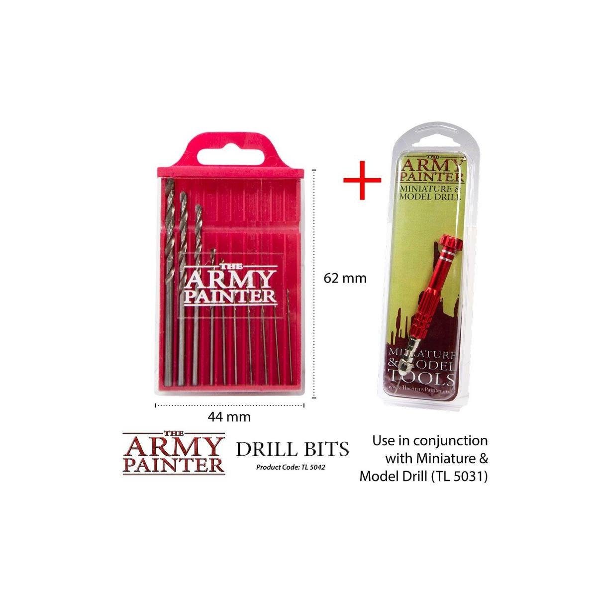 Army Painter Modellierwerkzeug TAPTL5042 - Bohrköpfe für Modellbohrer