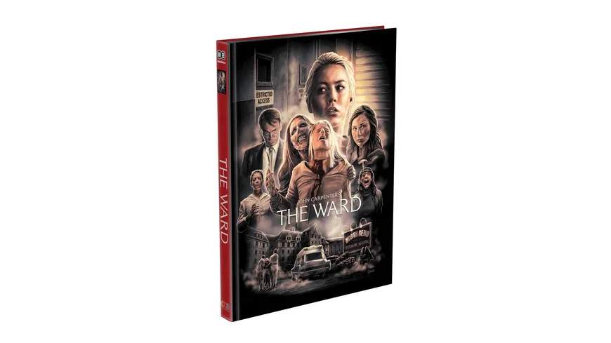 John Carpenter's THE WARD - 2-Disc Mediabook Cover A (Blu-ray + DVD) Limited 666 Edition - Uncut