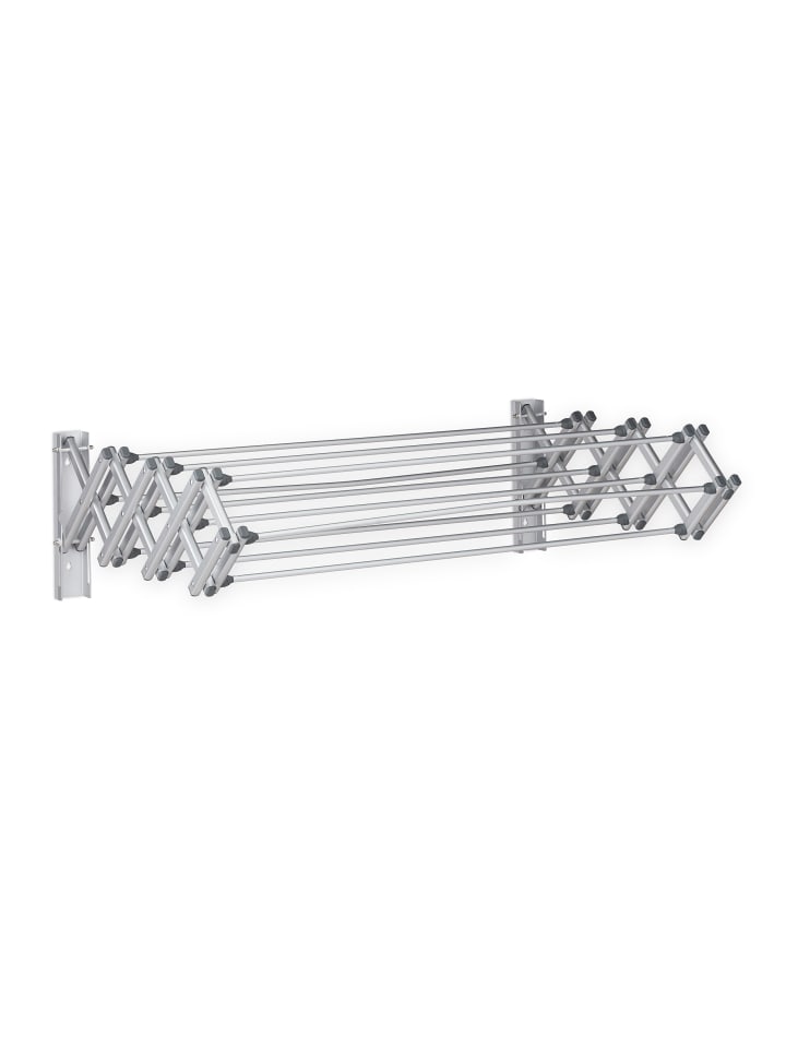 relaxdays Wäscheständer in Silber - (B)95 x (H)27 x (T)60 cm günstig kaufen onesize