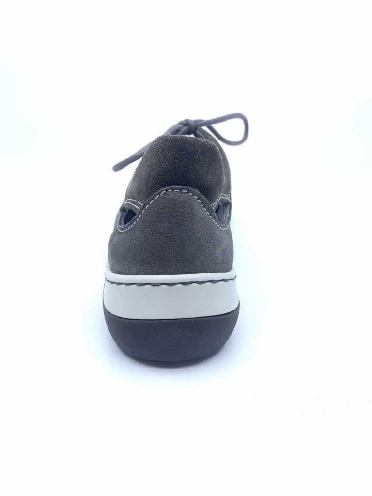 WOLKY Komfort Schnürer grau Nortec Antique grey
