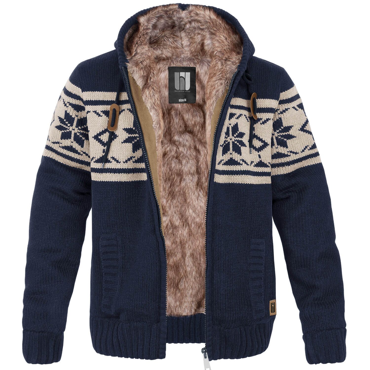 Norweger Strickjacke Taylor