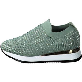 Barbarella Slip On Sneaker in grün