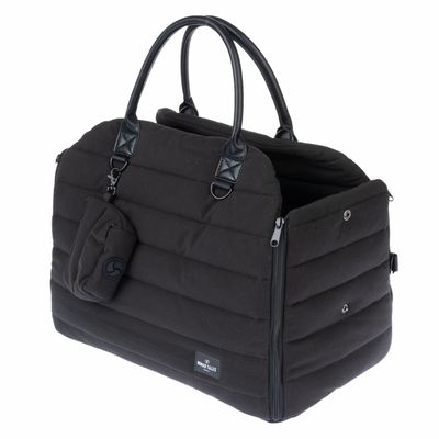 Nomad Tales Blush Autositz für Hunde, ebony