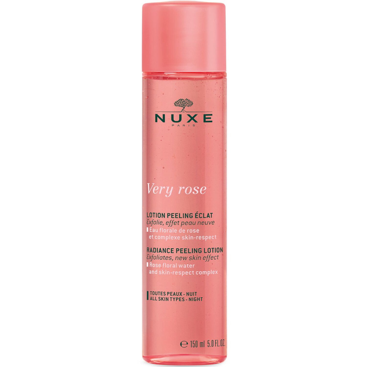 Nuxe Lotion Peeling Éclat Very Rose - Toutes peaux - 150ml