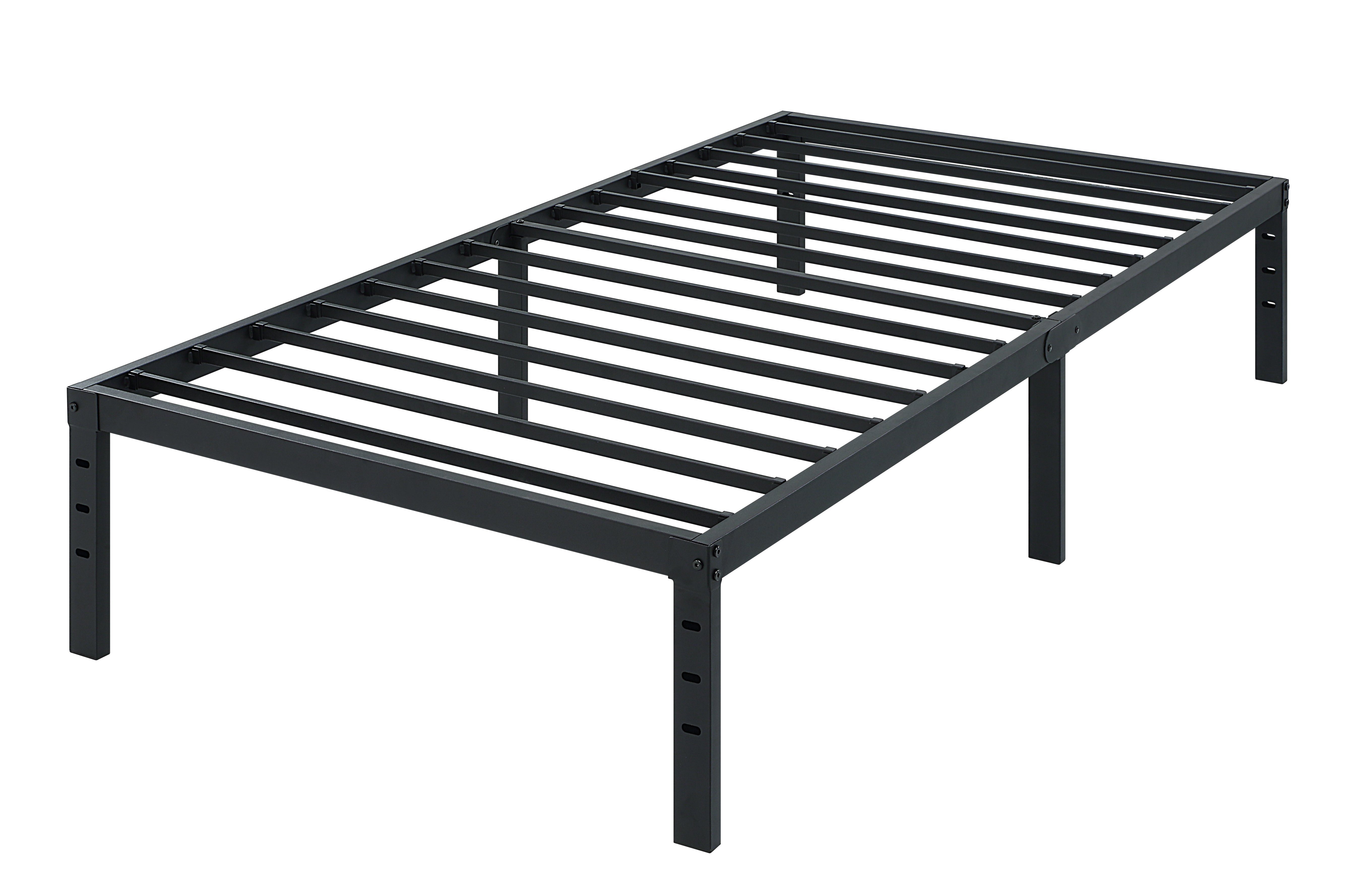 ATLANTIC home collection Metallbett Rafael, Plattformbett, mit Platz für Stauraum