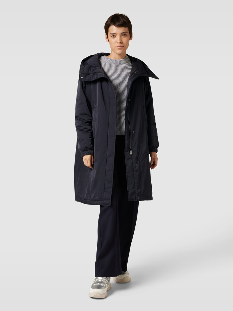 Jacke mit Eingrifftaschen in marineblau