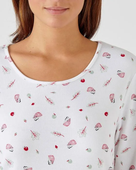 Chemise de nuit maille interlock