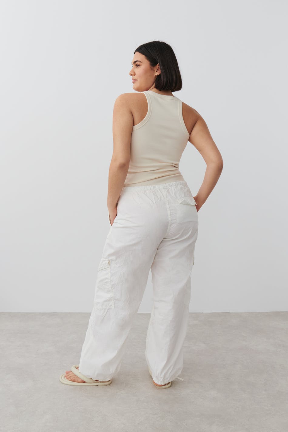 Cargo parachute trousers