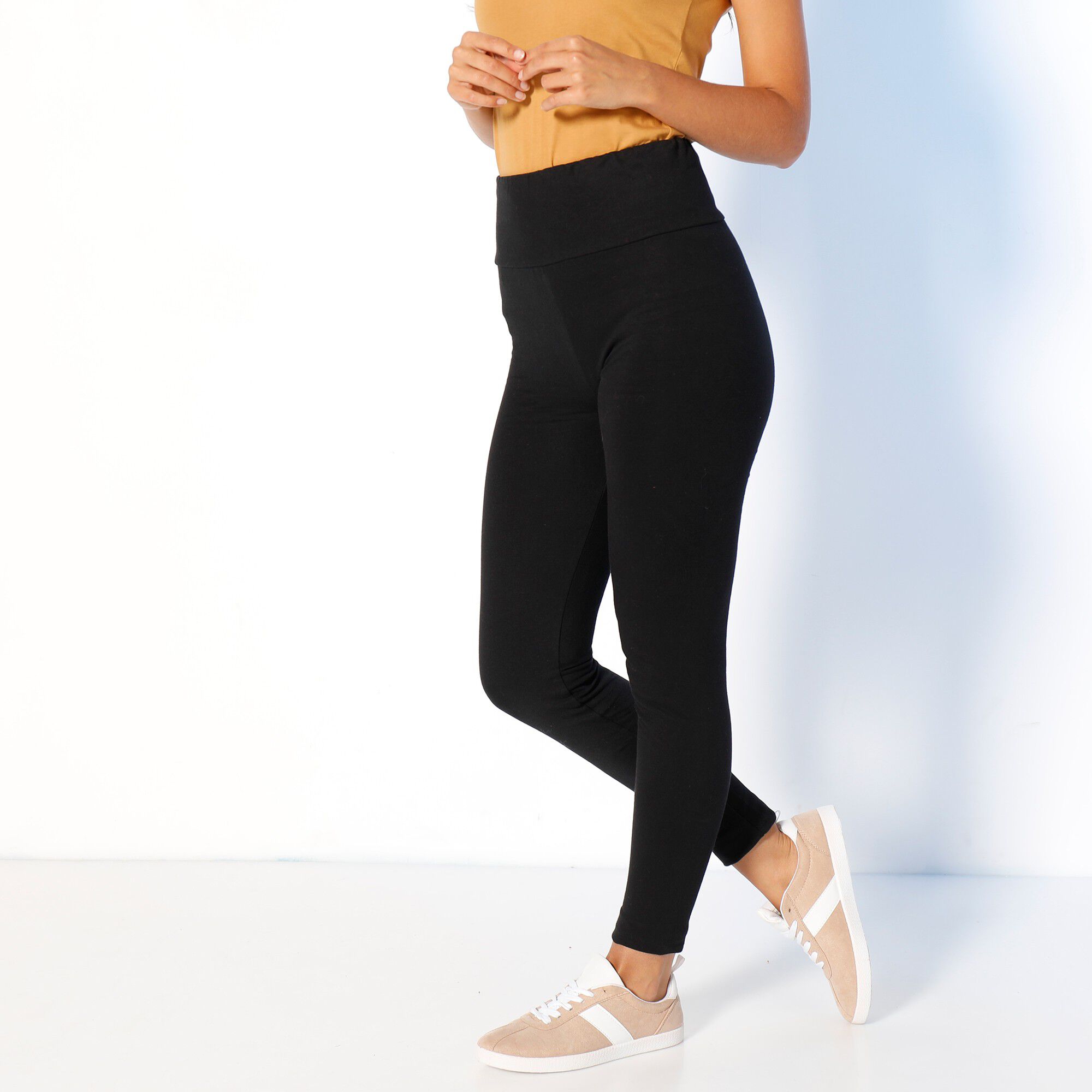 Legging taille haute spécial froid, molleton intérieur gratté