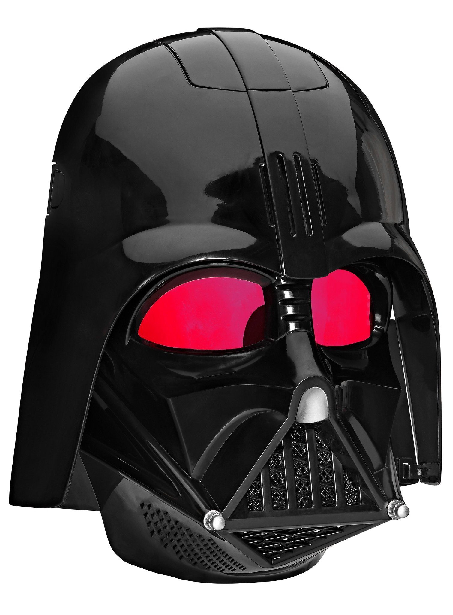 Hasbro Verkleidungsmaske Darth Vader mit Stimmenverzerrer, Komm auf die dunkle Seite mit nur einem Knopfdruck!