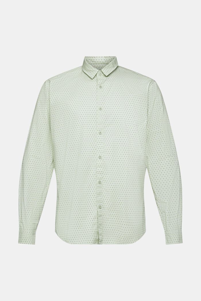 Slim-Fit-Hemd mit Herzprint