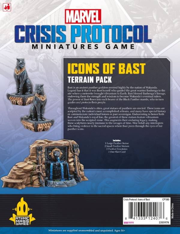 Marvel: Crisis Protocol - Icons of Bast Terrain Pack (Erw.)
