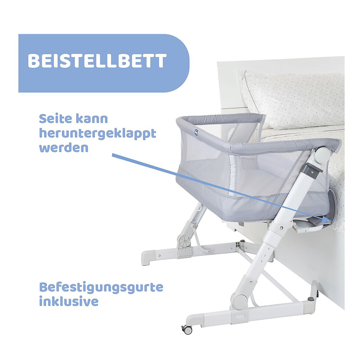 Beistellbett Next2Me PopUp