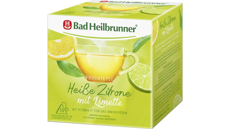Bad Heilbrunner Heiße Zitrone mit Limette 37.5 g