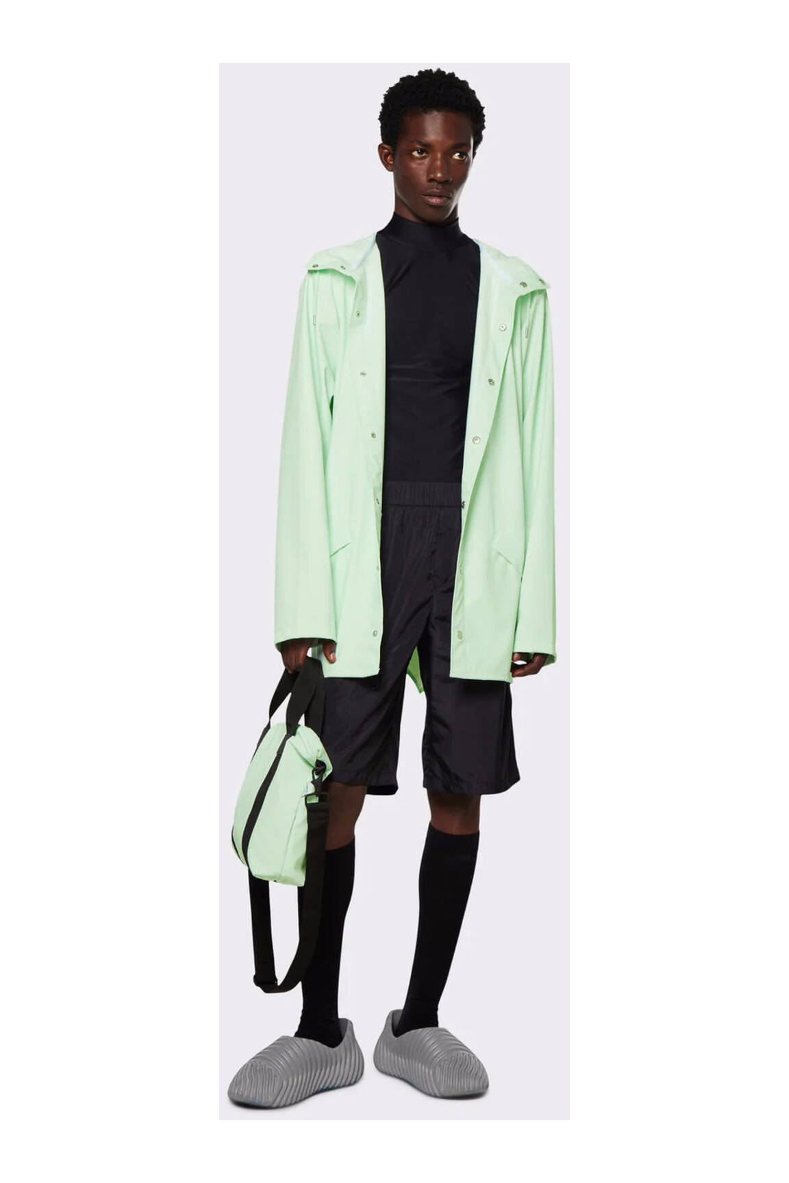 Rains Impermeables Trenchs Unisexe couleur bleu