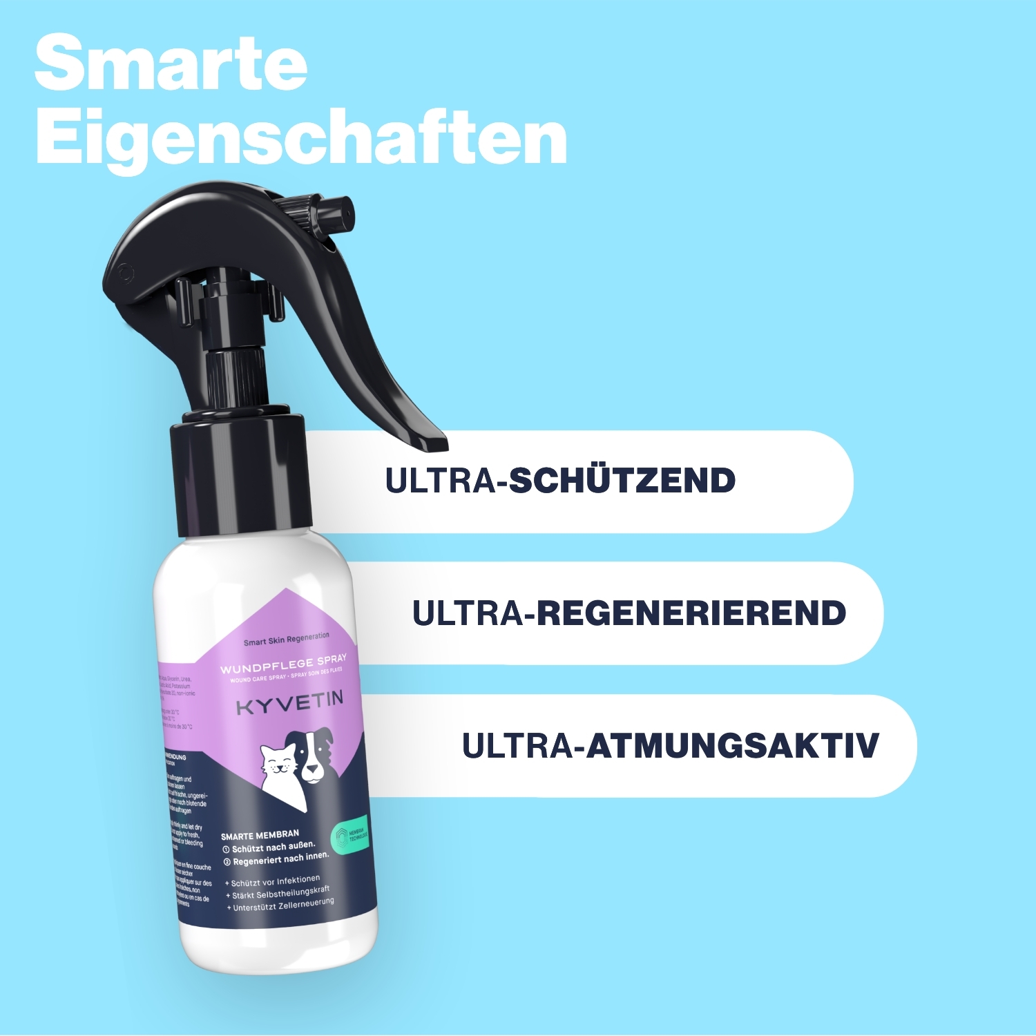 KYVETIN Fellpflege KYVETIN Spray Skin Repair für Hunde und Katzen