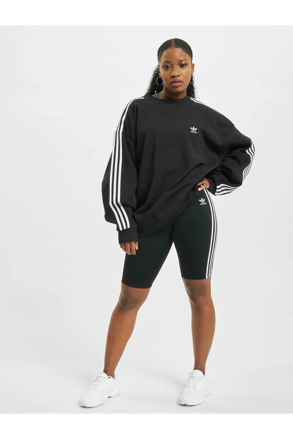 adidas  Leggings - Schwarz - Hoher Bund