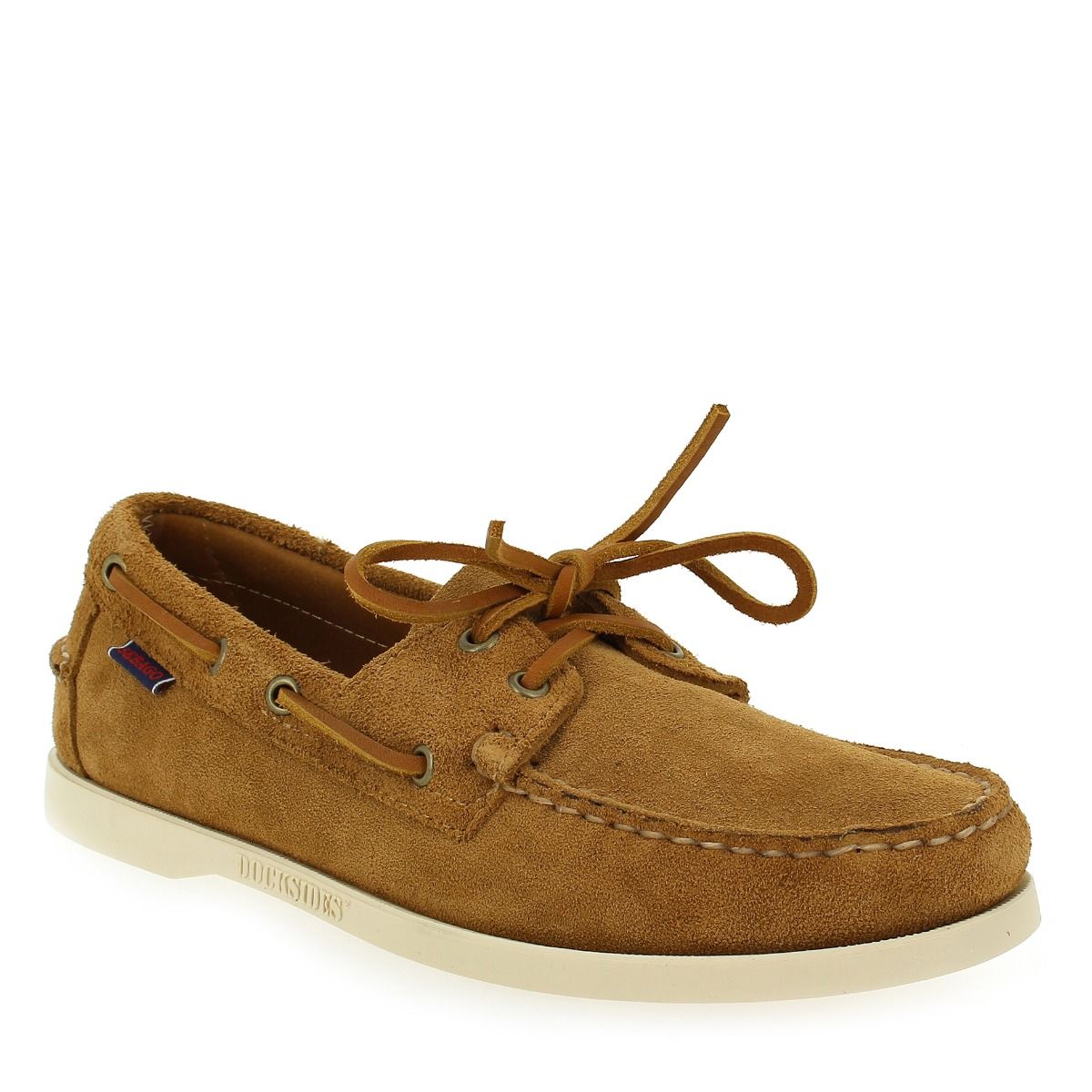Sebago  DOCKSIDE PORTLAND FLASH OUT - Cognac