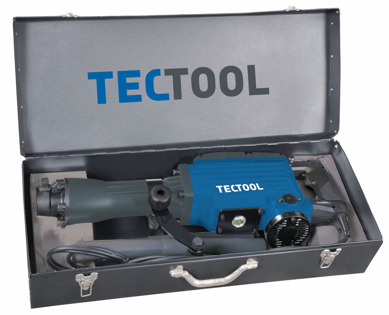 TECTOOL ABBRUCHHAMMER TDH 1700 [230V - EU] - 1700W, 2000 U/MIN, 50J, INKL. KOFFER U. MEIßEL