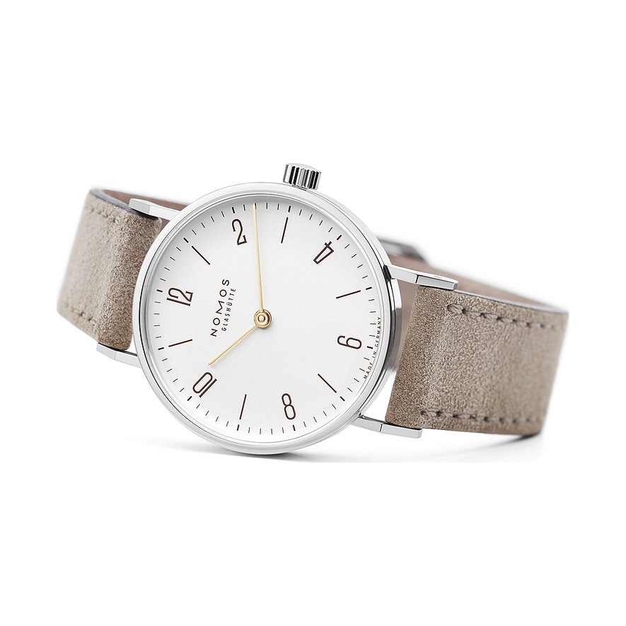 Nomos Glashütte Damenuhr Tangente 33 Duo