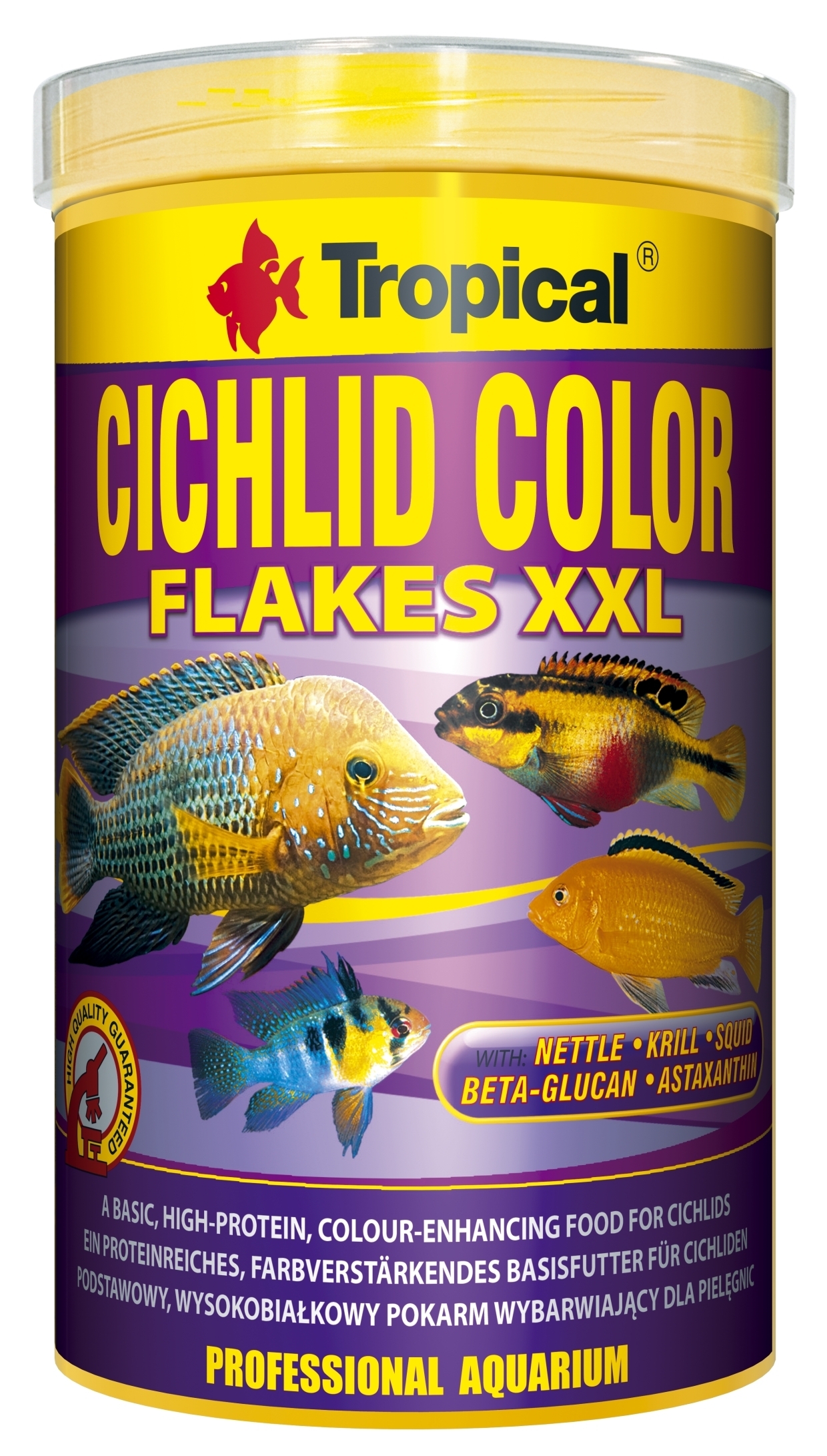 Tropical Hauptfutter Tropical Cichlid Color XXL 1000ml