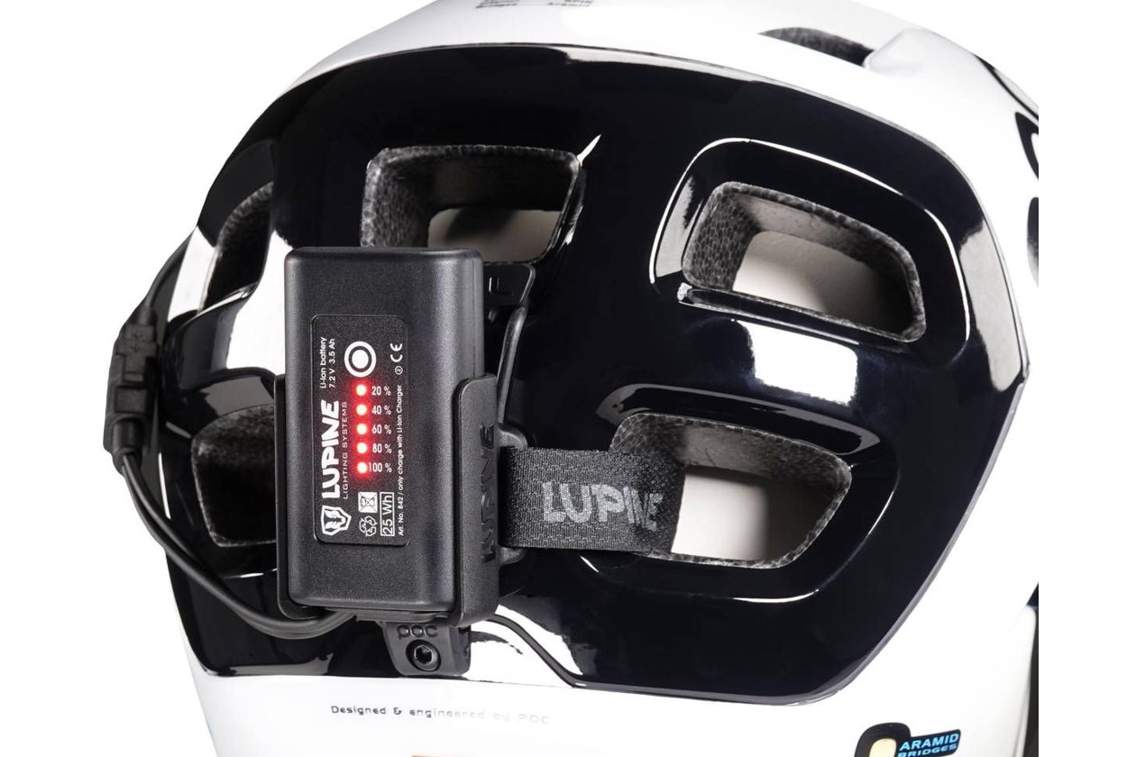 Lupine Blika R 4SC Helmlampe 3.5 Ah SmartCore Akku FastClick Blueto