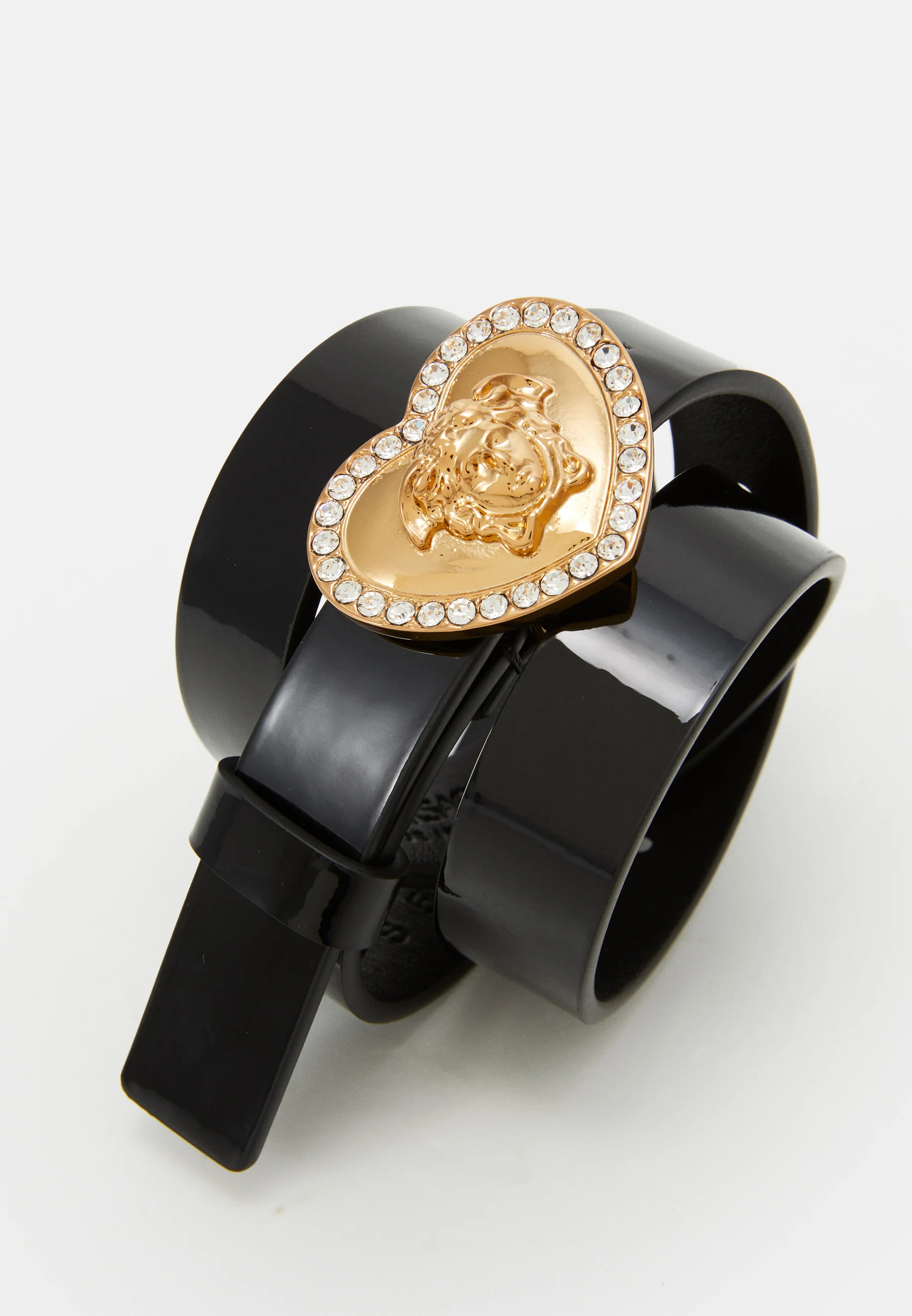 Cinturón unisex de charol Versace - Cinturón