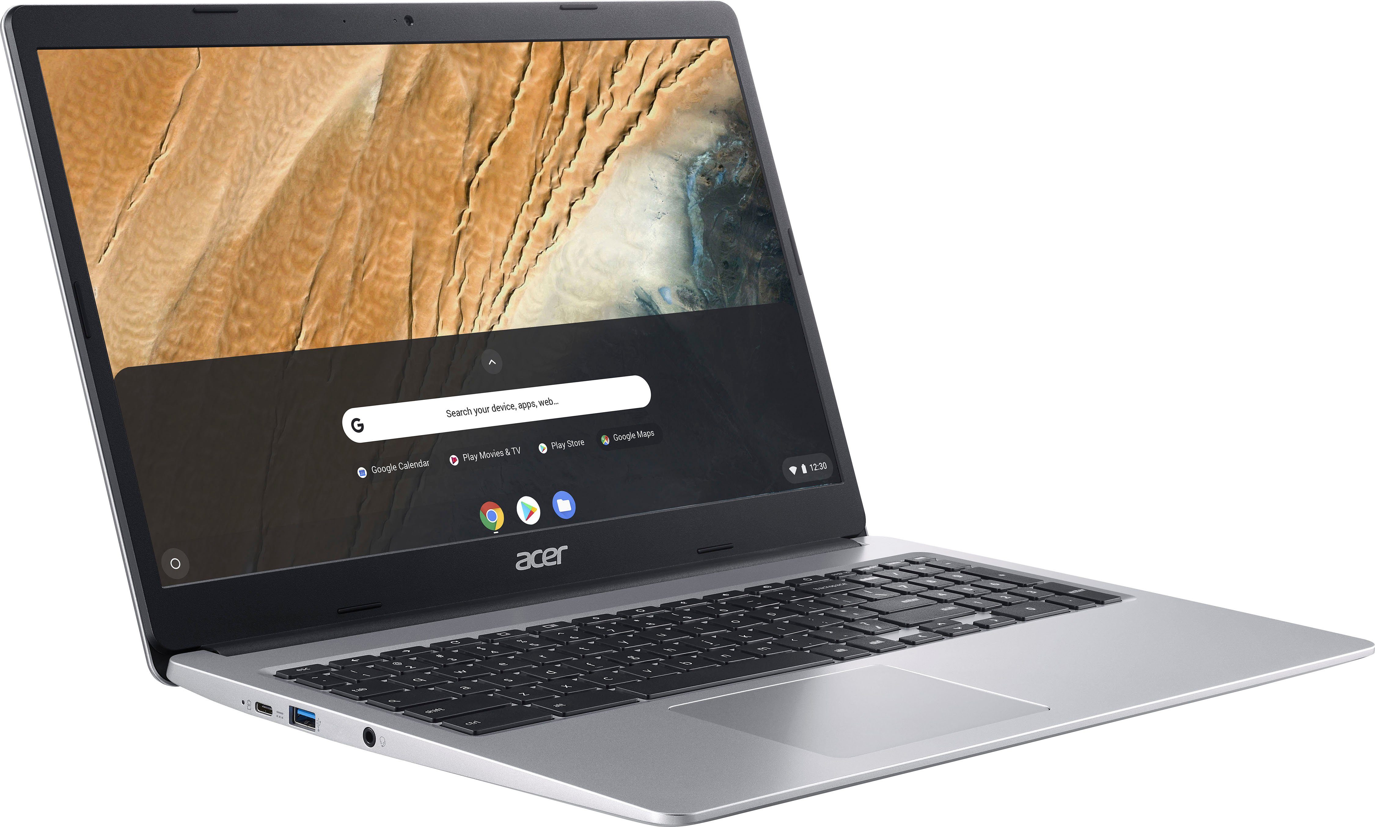 Acer Chromebook 315 CB315-3H-C6MZ Notebook (39,62 cm/15,6 Zoll, Intel Celeron N4020, UHD Graphics 600, 128 GB SSD)