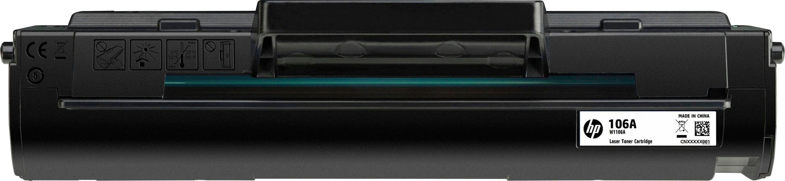 HP Tonerkartusche 106A, (Packung, 1-St), original Laser Jet Toner Kartusche 106 schwarz