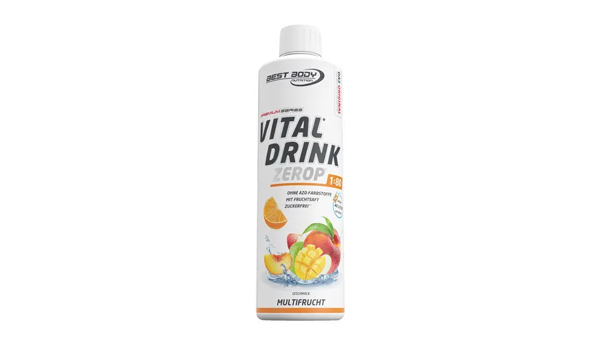 BEST BODY VitalDrink Getränkekonzentrat Multifrucht 500 ml