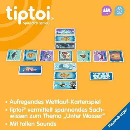 tiptoi® Quiz Unter Wasser - Lernspiel ab 6 Jahren