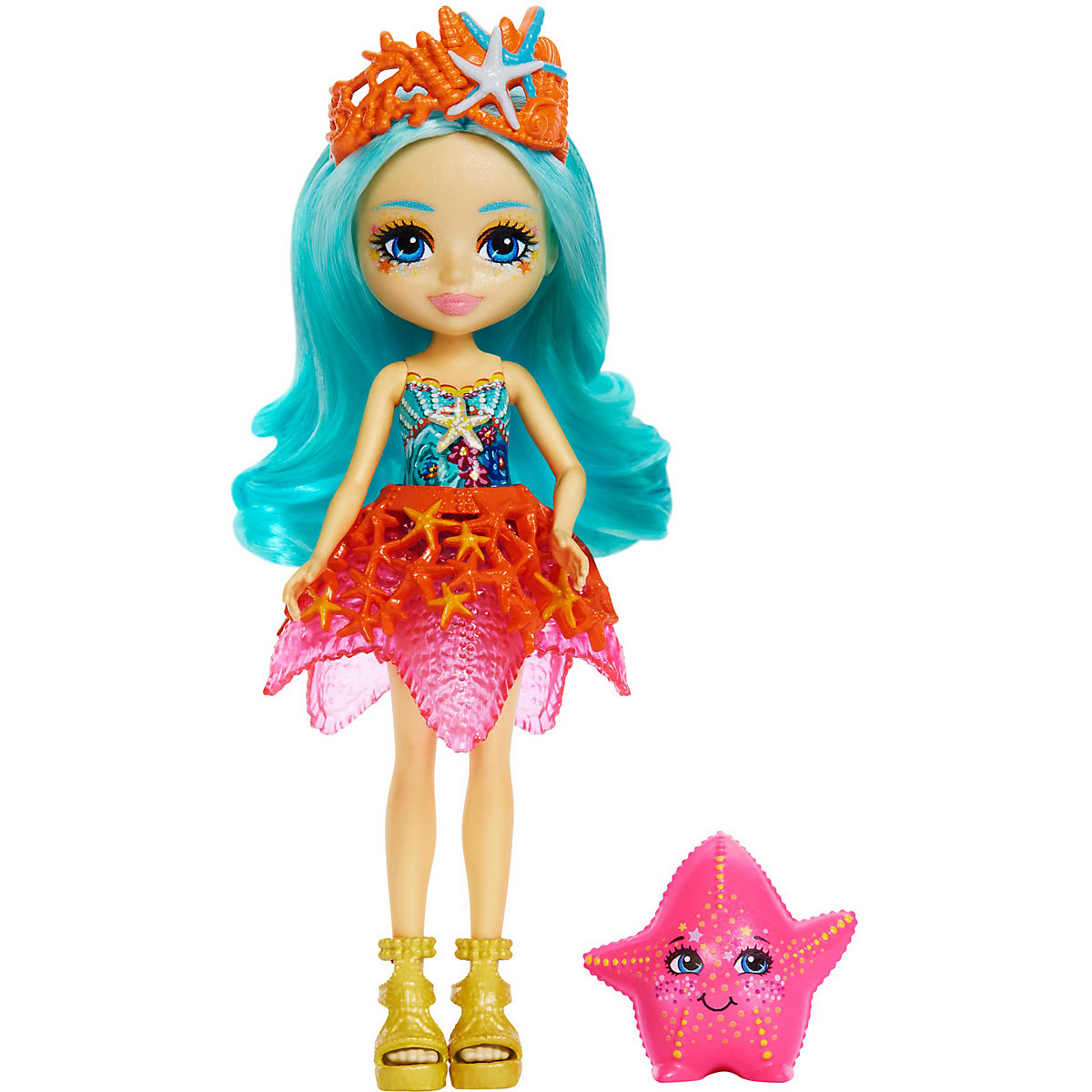 Royal Enchantimals Staria Starfish & Beamy Puppe