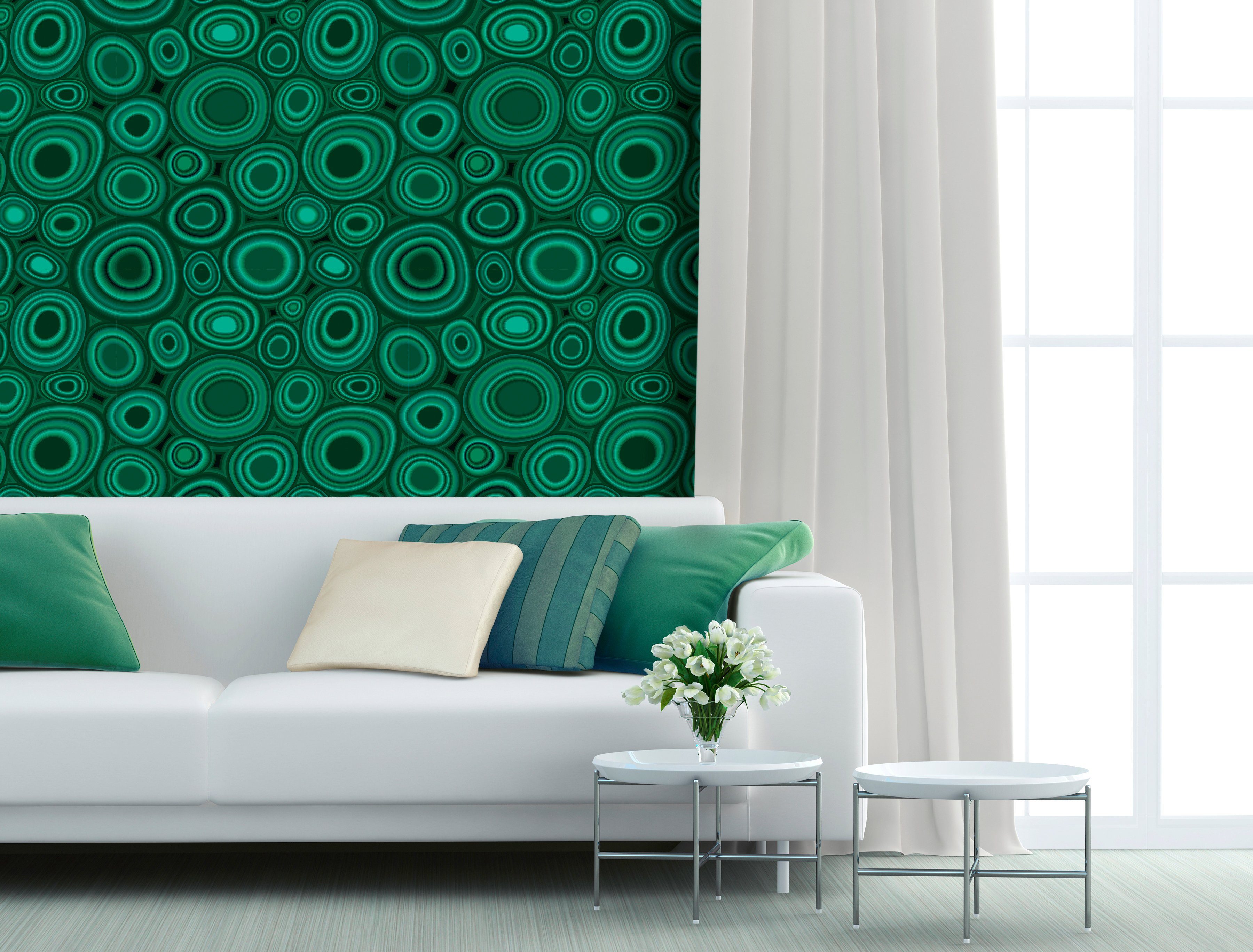 queence Vinyltapete Geckies, Steinoptik, 90 x 250 cm, selbstklebend