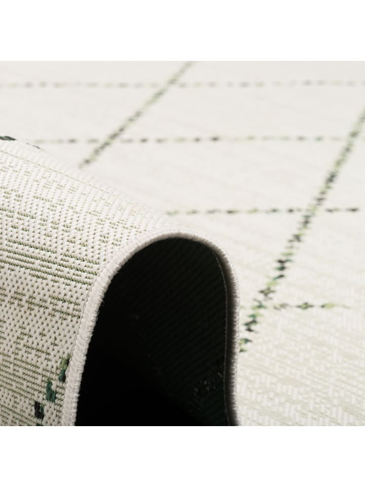 Pergamon In- und Outdoor Teppich Carpetto Rauten in Creme günstig kaufen
