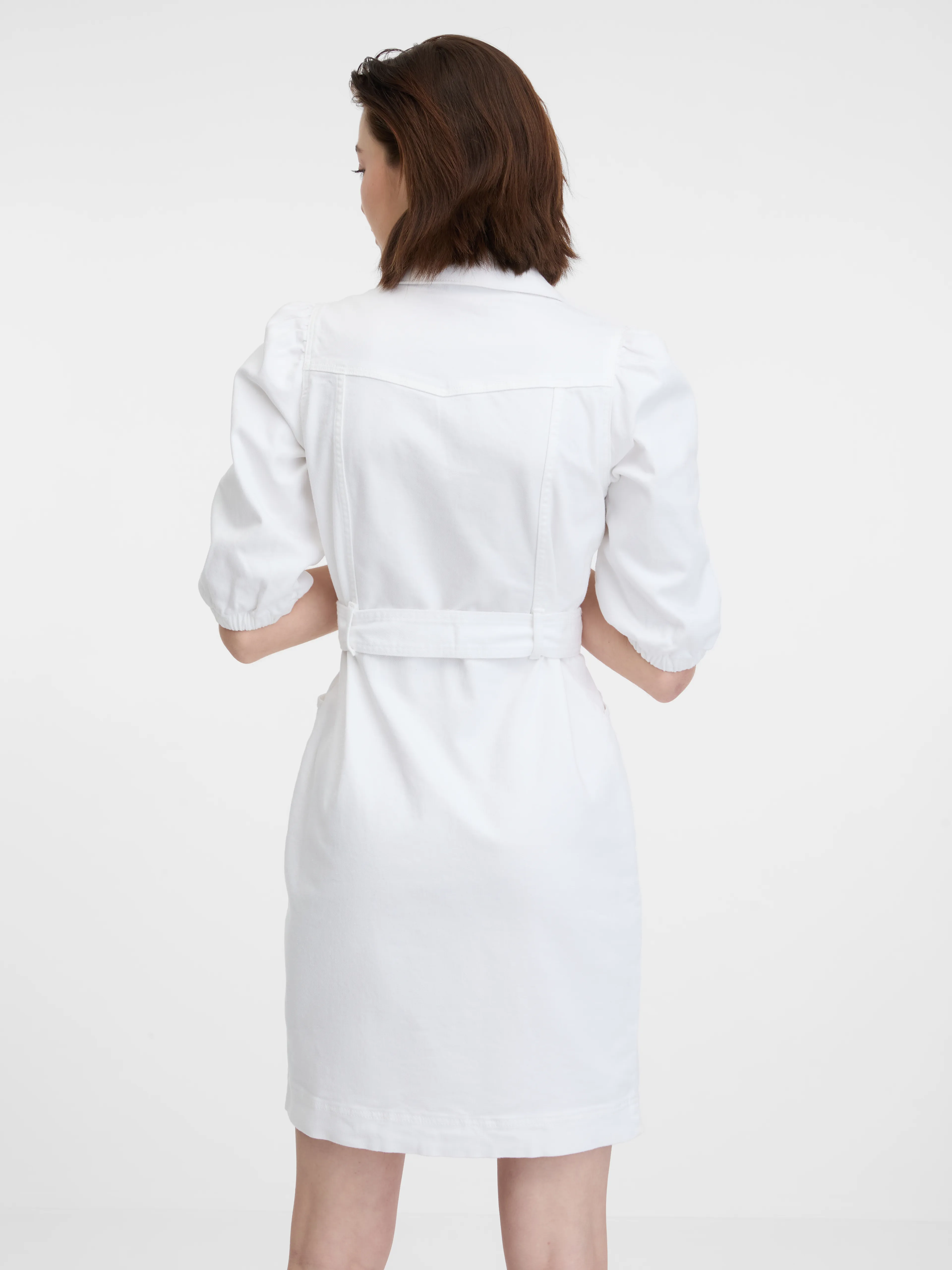 Weißes Damenkleid ORSAY