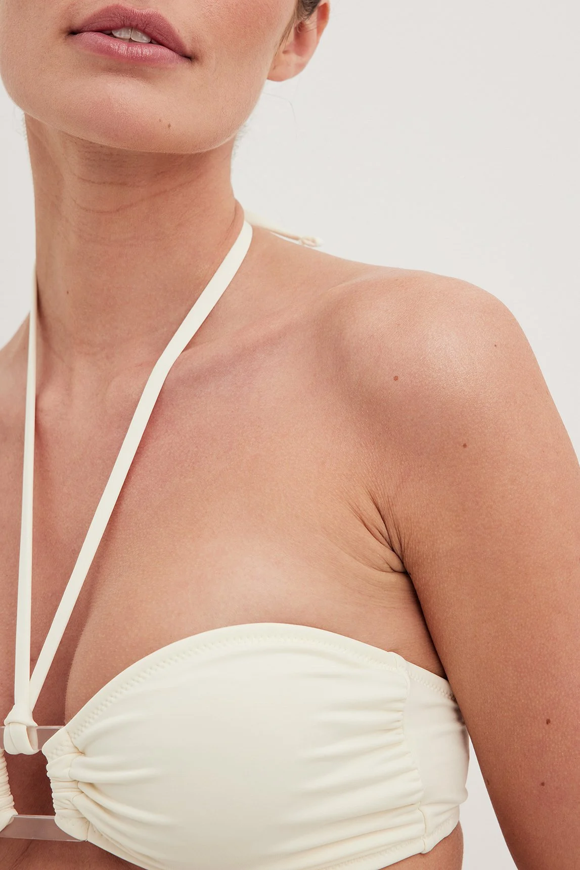 Bandeau-Bikini-Oberteil
