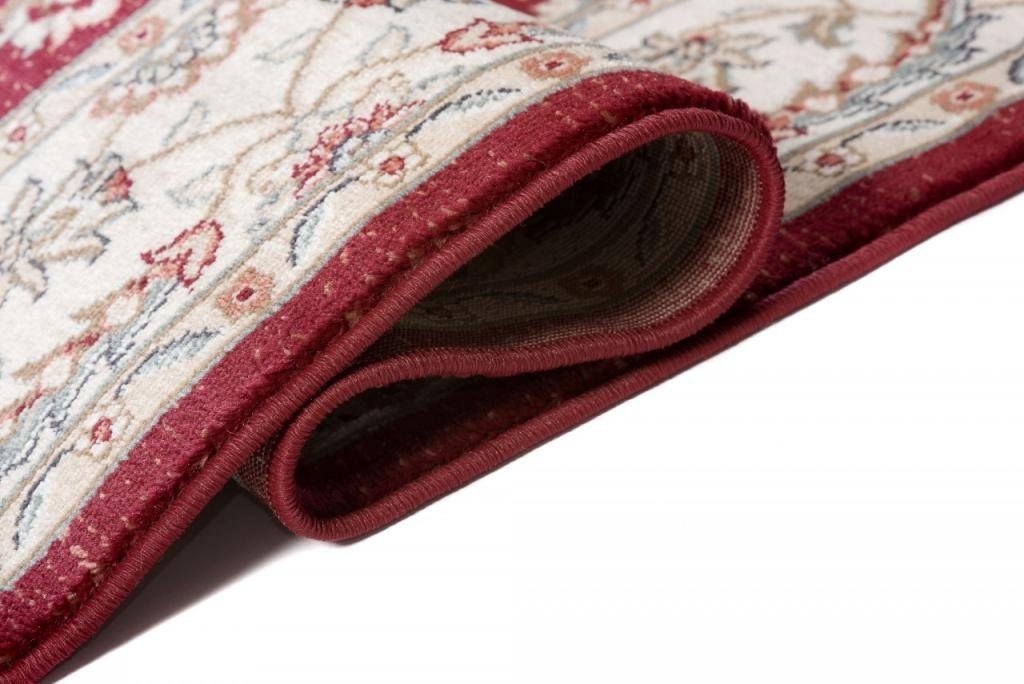 Orientteppich Oriente Teppich - Traditioneller Teppich Orient Rot, Mazovia, 120 x 170 cm, Geeignet für Fußbodenheizung, Pflegeleicht, Wohnzimmerteppich