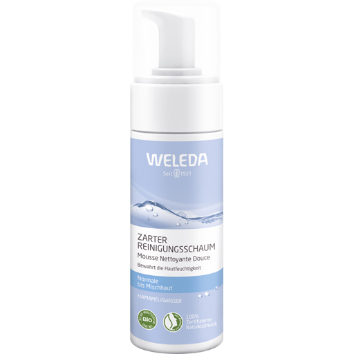 WELEDA zarter Reinigungsschaum  150 ml  Schaum