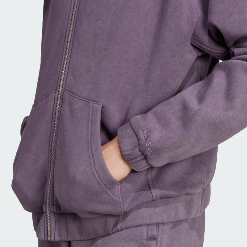 adidas ALL SZN Washed Kapuzenjacke Sweatjacke Damen