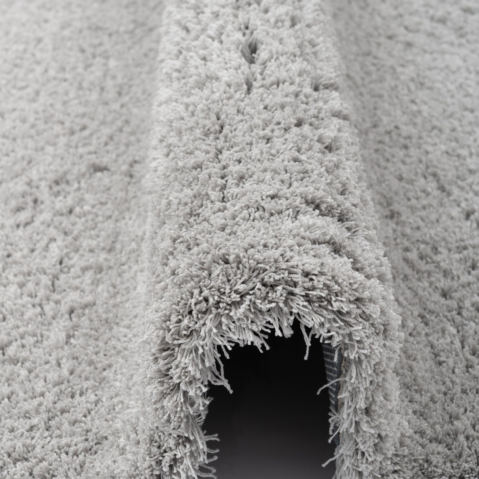 Hochflor-Teppich Luxus Hochflor Langflor Teppich Harmony Rund, Snapstyle, Rund, Höhe: 26 mm