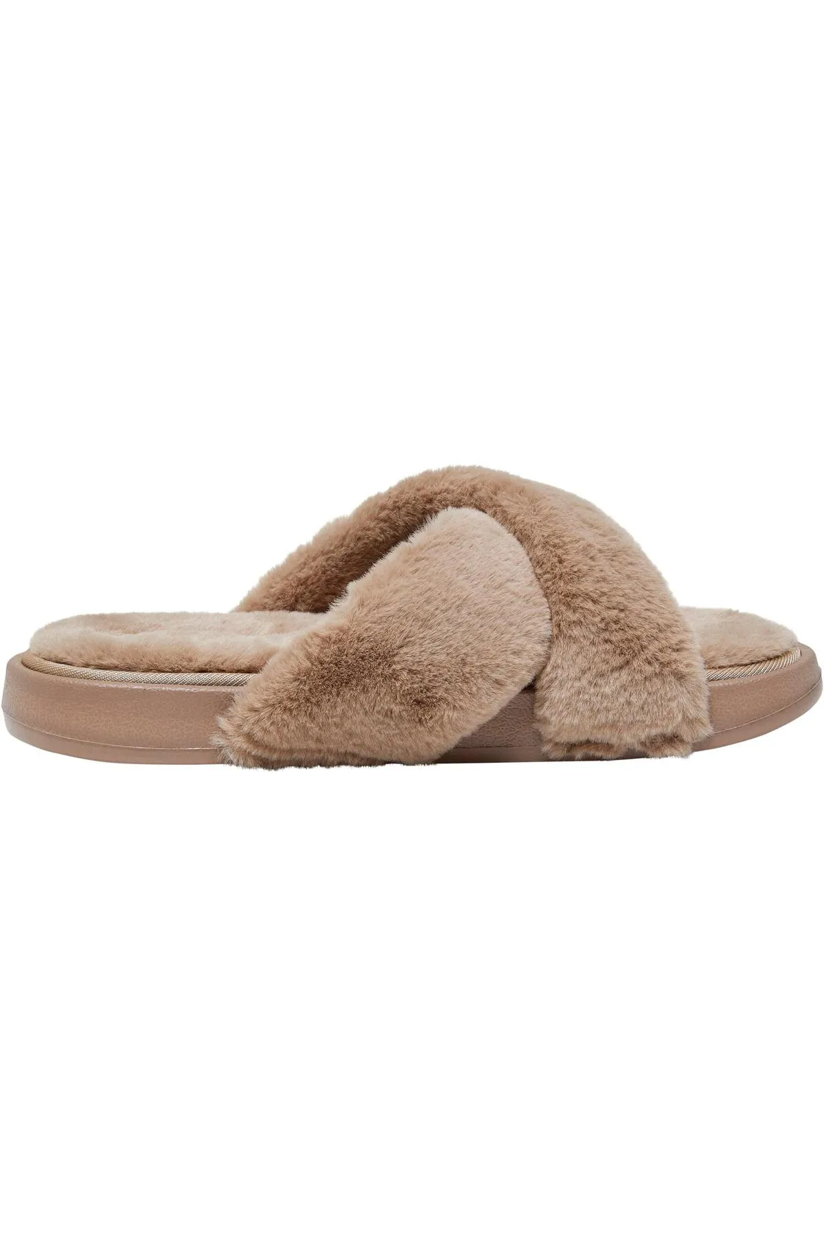 Romika  Damen RO22Q3-W009-023 ROMIKA Women Fake Fur Crossstrap Slide
