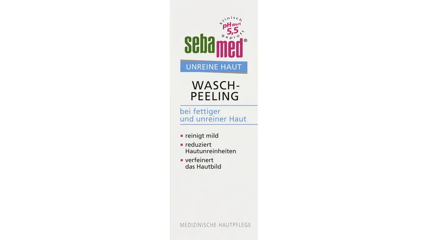 Sebamed Unreine Haut Waschpeeling 100ml 100 ml