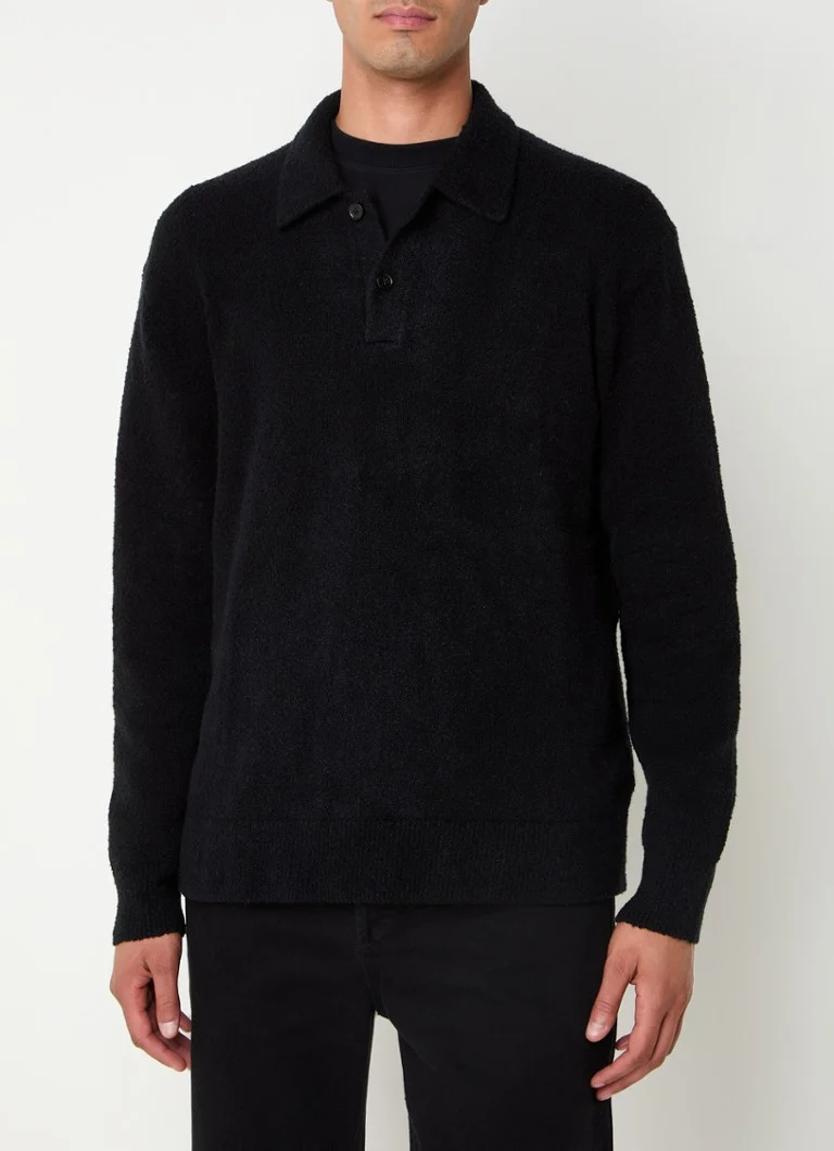 SAMSØE SAMSØE Polo Sanino regular fit em mistura de algodão orgânico