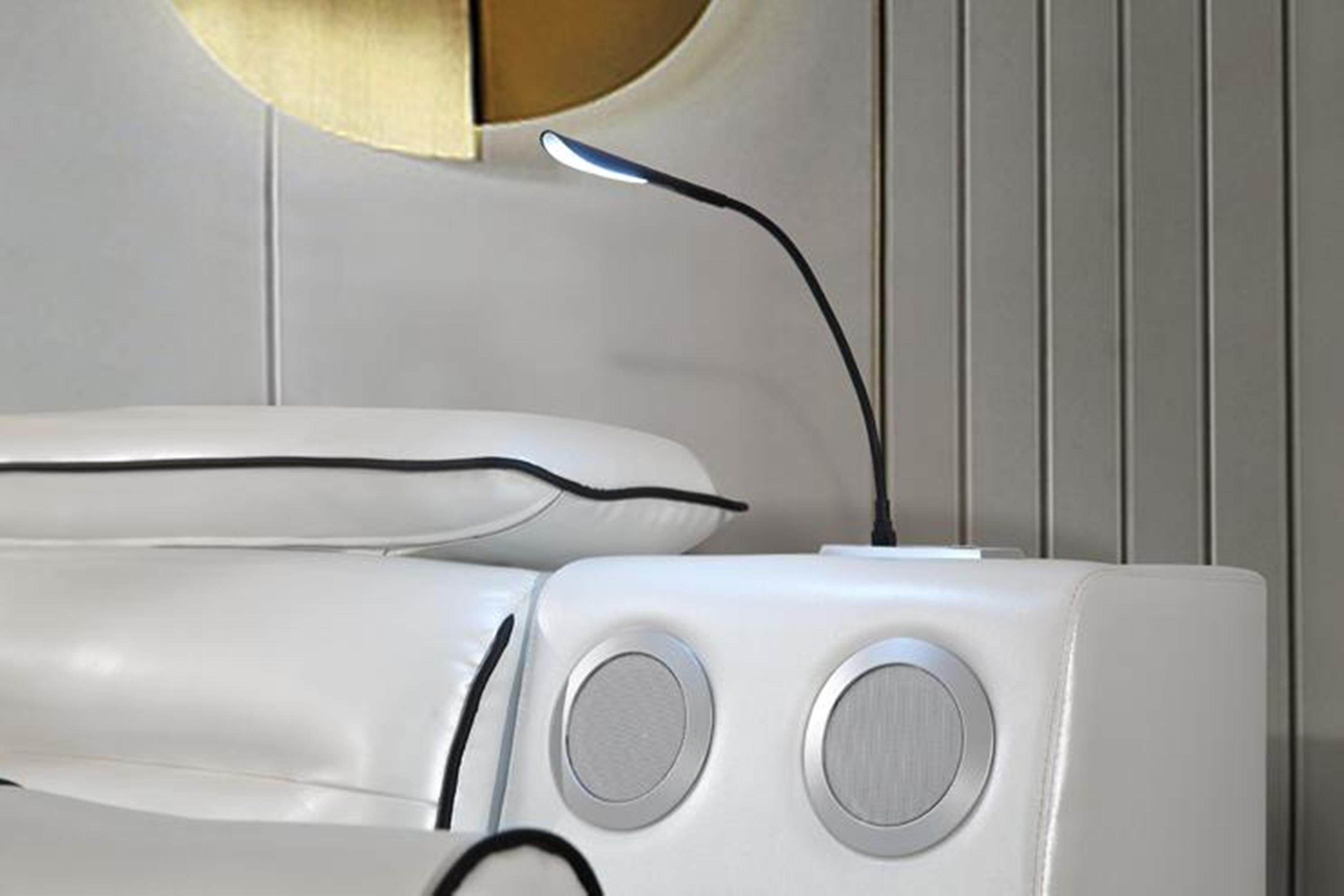 JVmoebel Bett Multifunktions Bett Doppel Betten Hotel xxl big Polster Betten USB