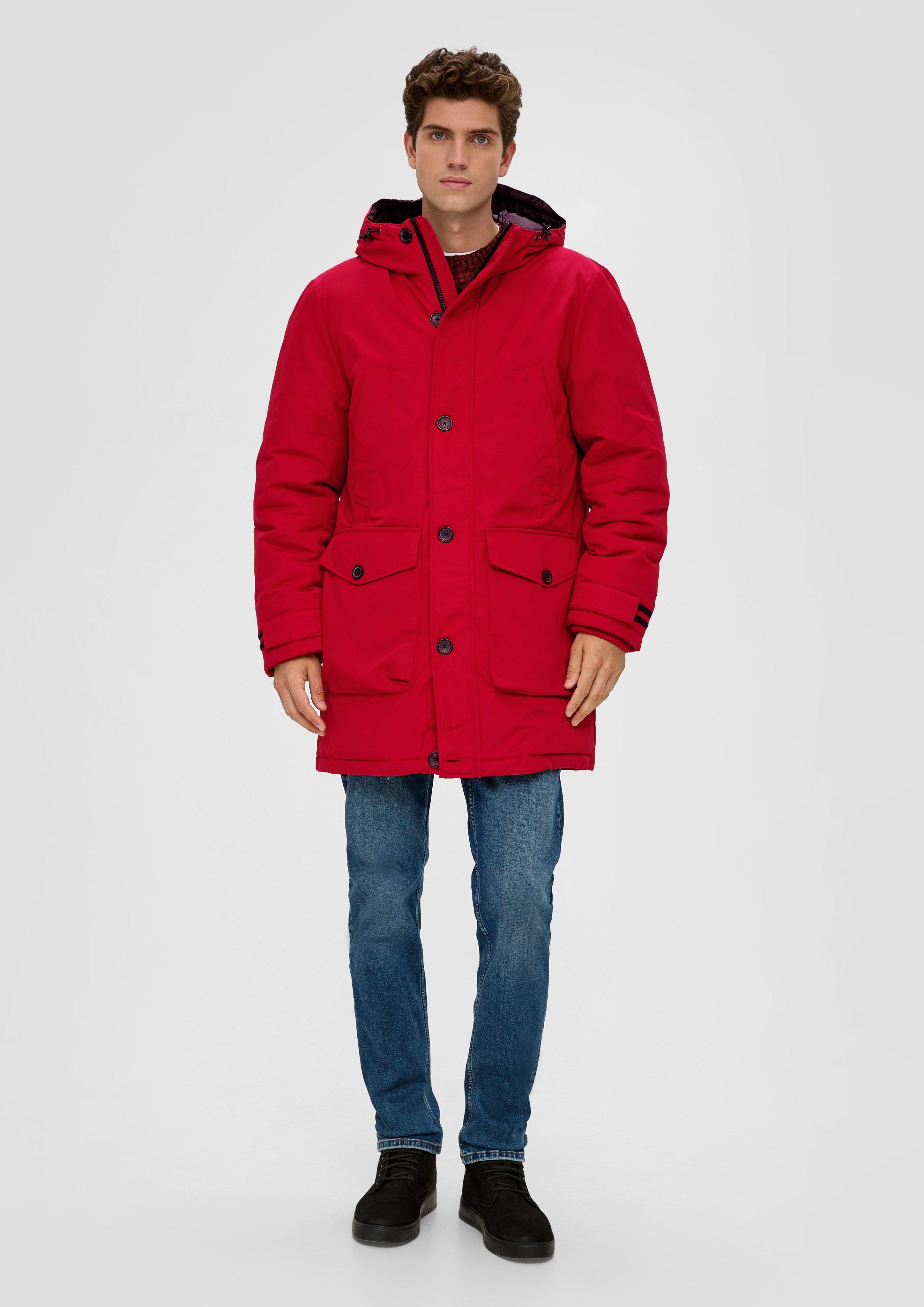 Jacke mit fixierter Kapuze  2132326-3162