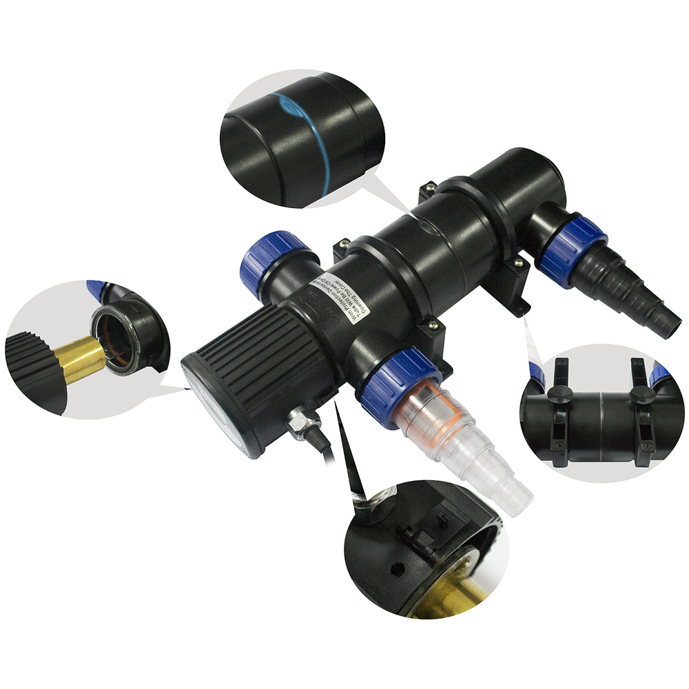 Casaria monzana® UV-C Wasserklärer 3/4 bis 1 1/2