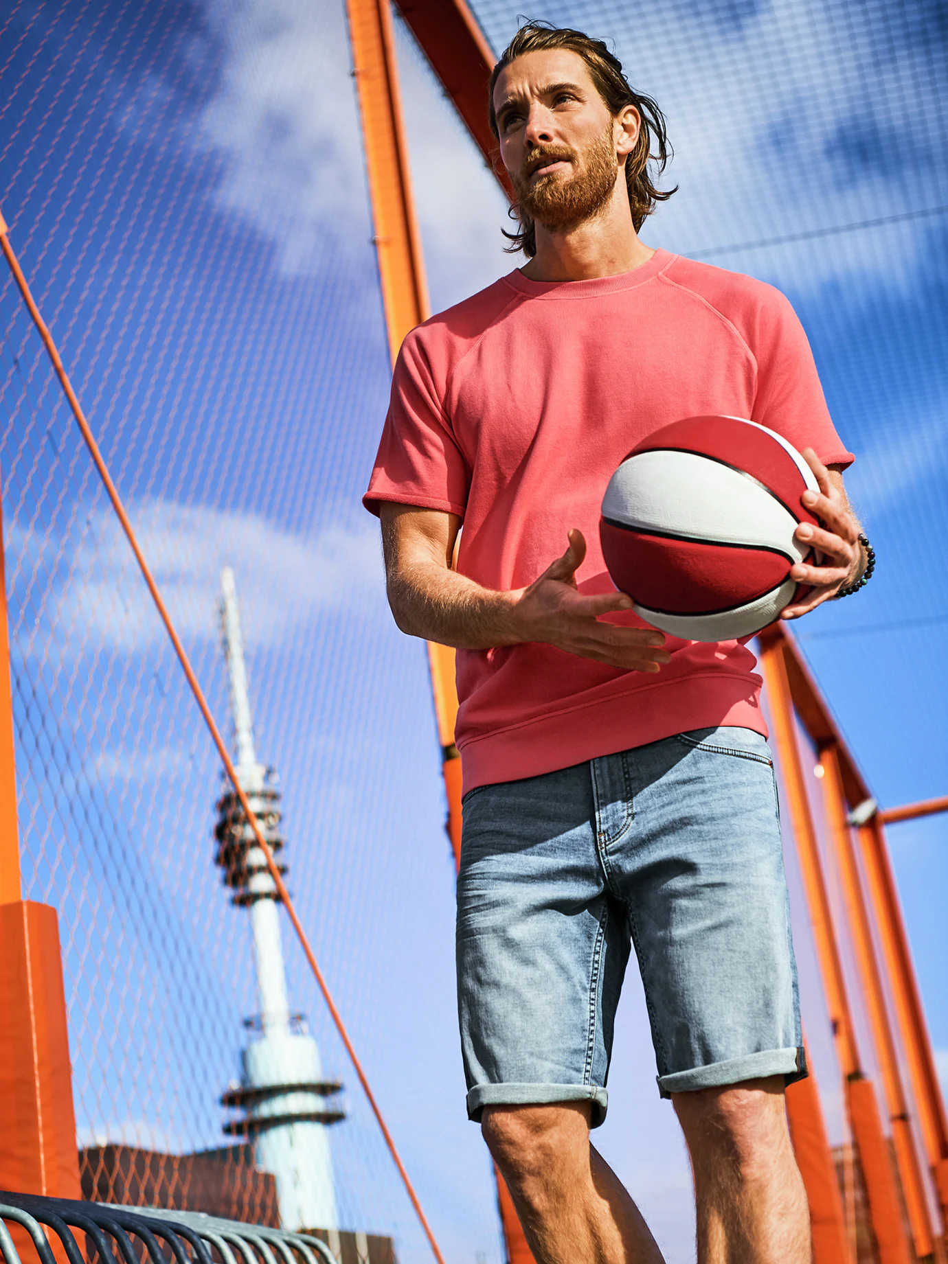 Denim-Joggshorts 2.0